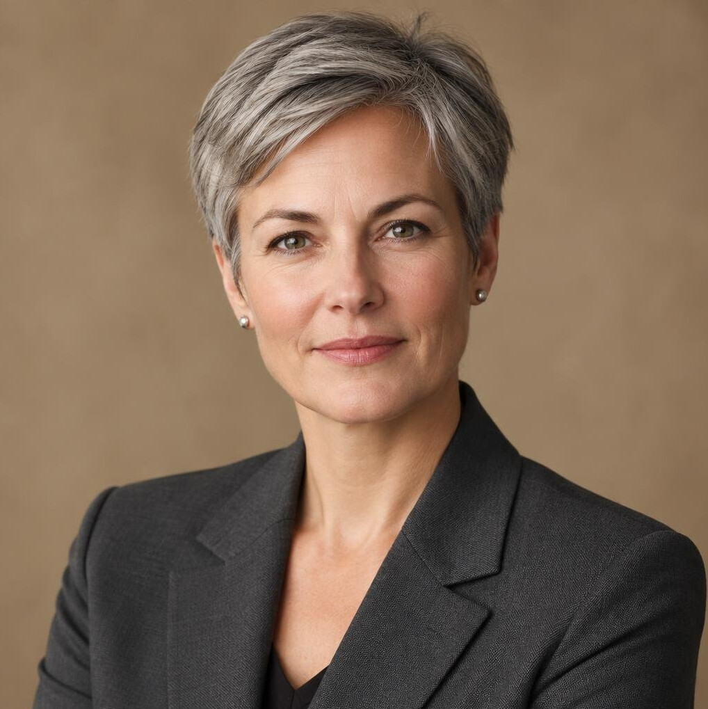 Professional portrait of a woman researcher